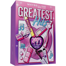 Maybelline New York – Calendrier de l'Avent 2025 – Coffret 24 Produits de Maquillage – Teint, Regard, Lèvres & Ongles